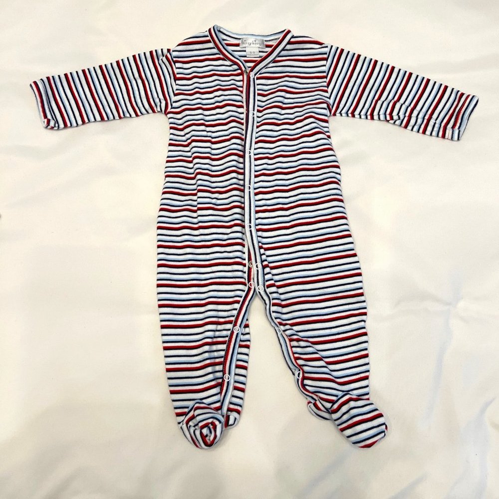 Kissy Kissy "Stripes" Footie